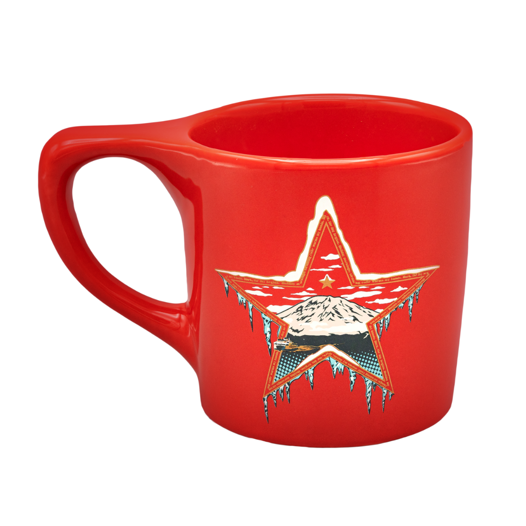 Holiday Mountain Mug - Back