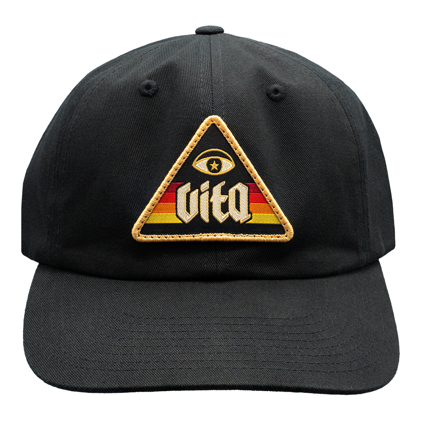 Illuminati Hat front, no background. 